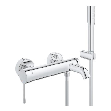 GROHE 33628001 - ESSENCE kylpyammesetti sekoittajalla DN 15, kiiltävä kromi