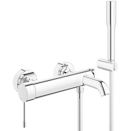 GROHE 33628001 - ESSENCE kylpyammesetti sekoittajalla DN 15, kiiltävä kromi
