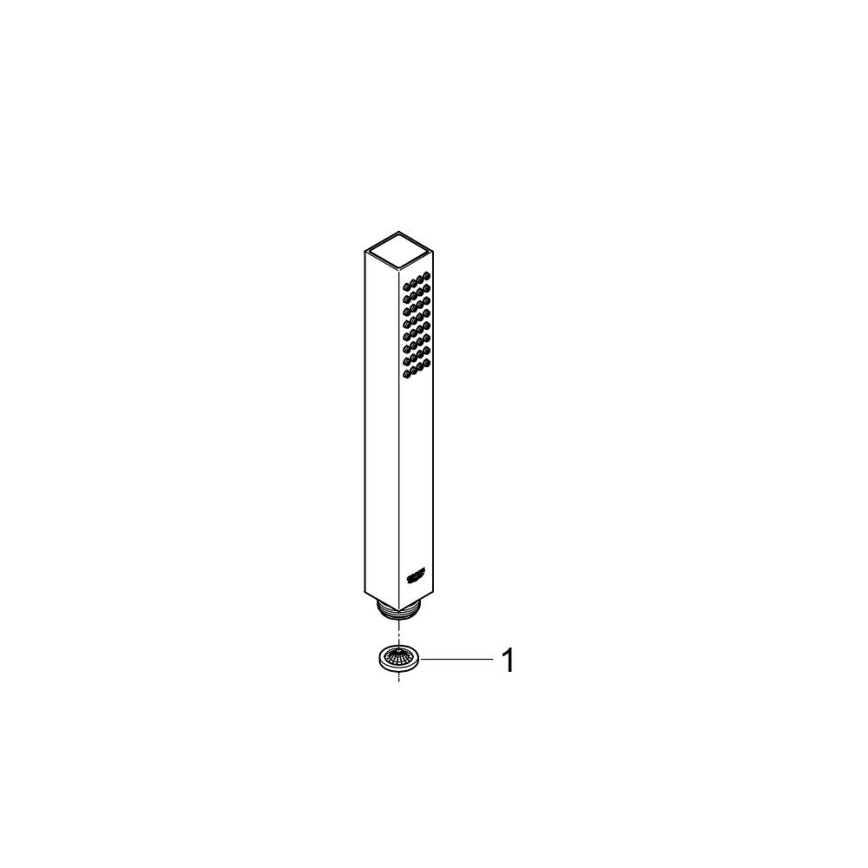 GROHE 34712000 - Suihkujärjestelmä SMARTCONTROL 310 × 310 mm kiiltävä kromi