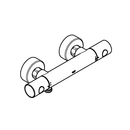 GROHE 34773000 - Termostaattinen suihkusekoitin PRECISION GET DN 15 kiiltävä kromi