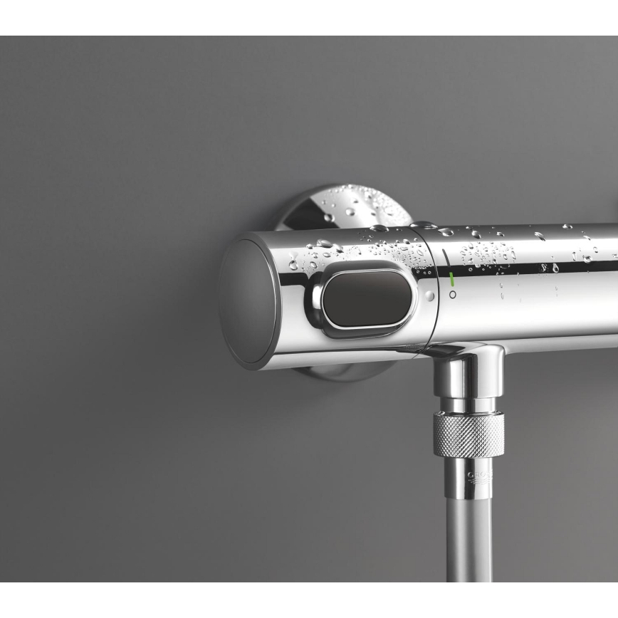 GROHE 34805001 - Termostaattinen suihkuhana PRECISION FLOW DN 15 kromi