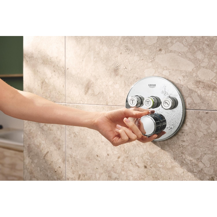 GROHE 34874000 - Suihkujärjestelmä PRECISION SMARTCONTROL 310 mm kiiltävä kromi