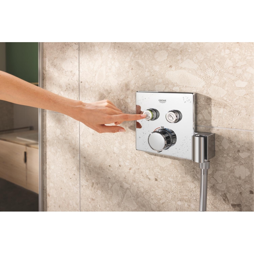 GROHE 34876000 - Suihkujärjestelmä PRECISION SMARTCONTROL 310 × 310 mm kromi