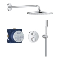 GROHE 34880000 - Uppoasennettava staattinen suihkuhana GROHTHERM SMARTCONTROL, kromi