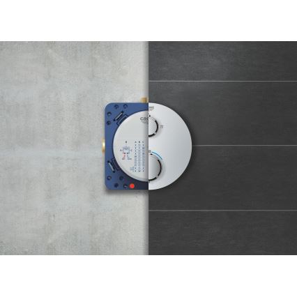 GROHE 34880000 - Uppoasennettava staattinen suihkuhana GROHTHERM SMARTCONTROL, kromi