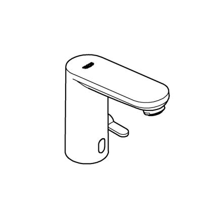 GROHE 36324001 - Infrapunaohjattu sähköinen lavuaarihana EUROSMART COSMOPOLITAN E kromi