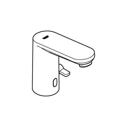 GROHE 36366002 - Elektroninen pesuallashana GET E, kiiltävä kromi