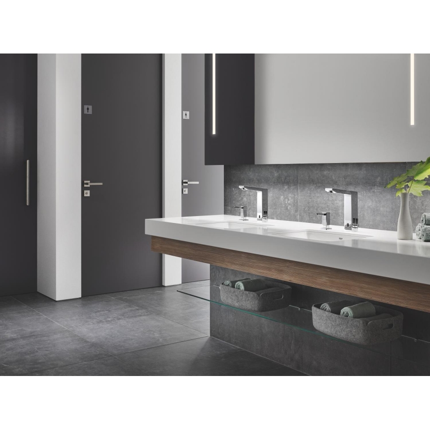 GROHE 36440000 - Infrapunaohjattu elektroninen pesuallashana EUROCUBE E DN 15 kromi