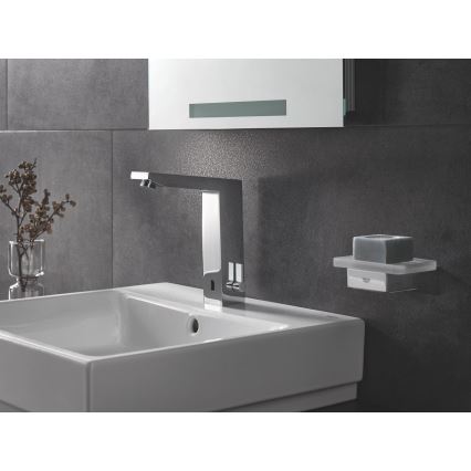 GROHE 36440000 - Infrapunaohjattu elektroninen pesuallashana EUROCUBE E DN 15 kromi