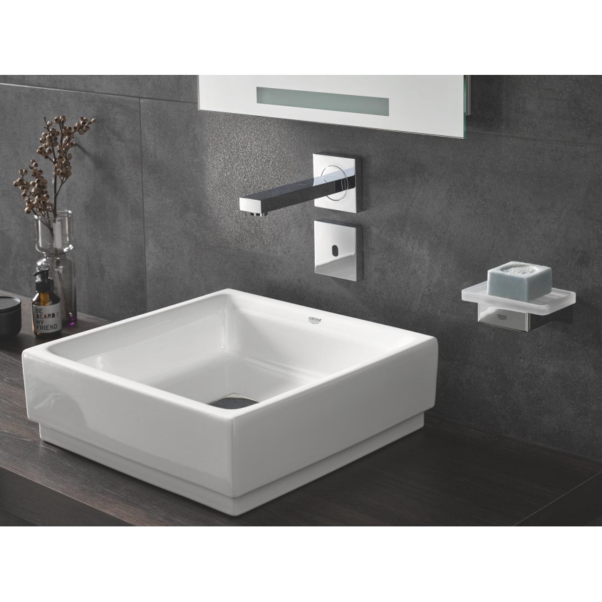 GROHE 36442000 - EUROCUBE E infrapuna-elektroninen hana, kiiltävä kromi