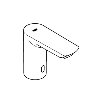 GROHE 36452000 - Infrapunaelektroninen pesuallashana BAU COSMOPOLITAN E kromi