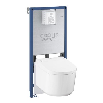 GROHE 36509SH0 - 4-in-1-setti RAPID SLX 1,13 m ruostumaton teräs