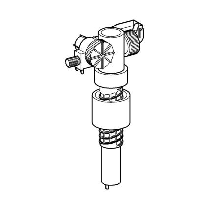 GROHE 37095000 - Täyttöventtiili 38” kiiltävä kromi
