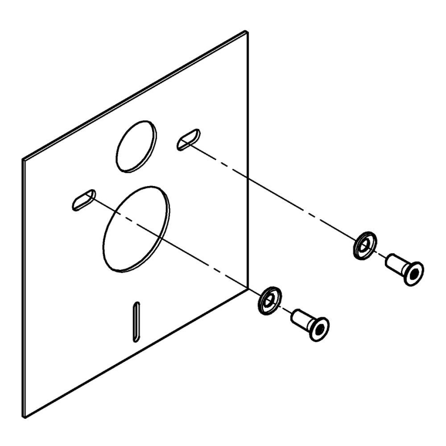 GROHE 37131000 - Hiljennussarja WC-istuimeen, valkoinen
