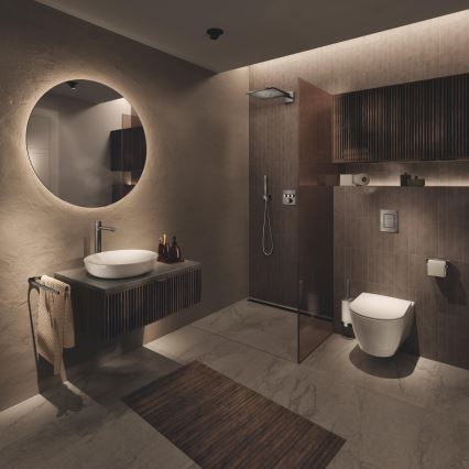 GROHE 37535AL0 - Huuhtelupainike SKATE COSMOPOLITAN S 130 × 172 mm grafiitinharmaa