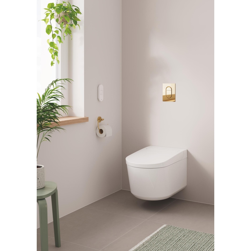 GROHE 37624GL0 - Huuhtelupainike ARENA COSMOPOLITAN S 130 × 172 mm kultainen