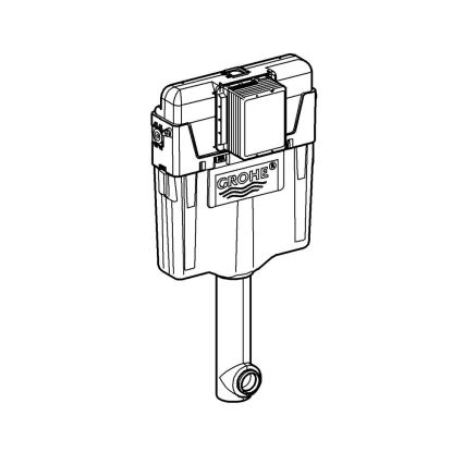 GROHE 38661000 - GD 2 huuhtelusäiliö