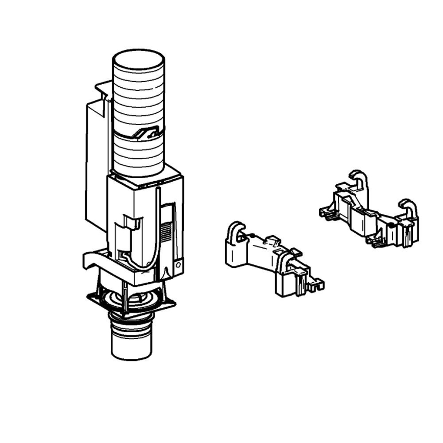 GROHE 38736000 - Muunnossarja kaksoishuuhteluun GD 2
