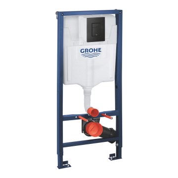 GROHE 38811KF0 - 3-in-1 WC-setti SOLIDO 1,13 m musta