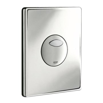 GROHE 38862000 - Huuhtelupainike SKATE 156 × 197 mm kiillotettu kromi