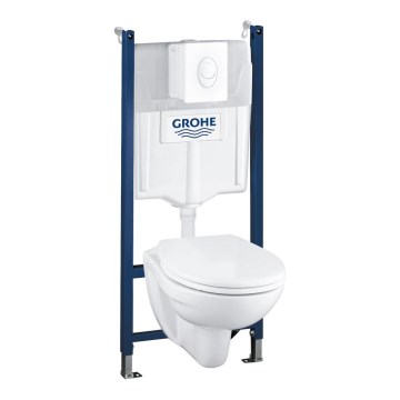 GROHE 39116000 - 4-in-1-setti, SOLIDO COMPACT -keraamiosalla, 1,13 m