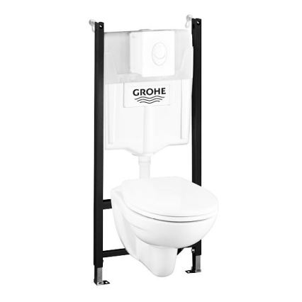 GROHE 39116000 - 4-in-1-setti, SOLIDO COMPACT -keraamiosalla, 1,13 m
