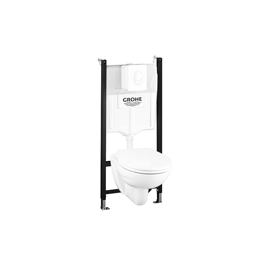 GROHE 39116000 - 4-in-1-setti, SOLIDO COMPACT -keraamiosalla, 1,13 m