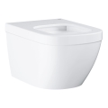 GROHE 39328000 - Seinäasennettava WC-istuin EURO CERAMIC 540 × 374 mm keramiikka/valkoinen