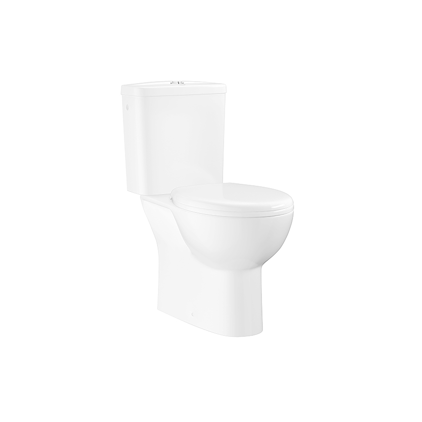 GROHE 39346000 - BAU lattiamallinen WC-istuin, pystysuora poisto, keraaminen, valkoinen