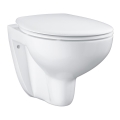 GROHE 39351000 - Seinään asennettava WC-istuin BAU CERAMIC 53,1 × 36,8 × 36,3 cm keramiikka/valkoinen