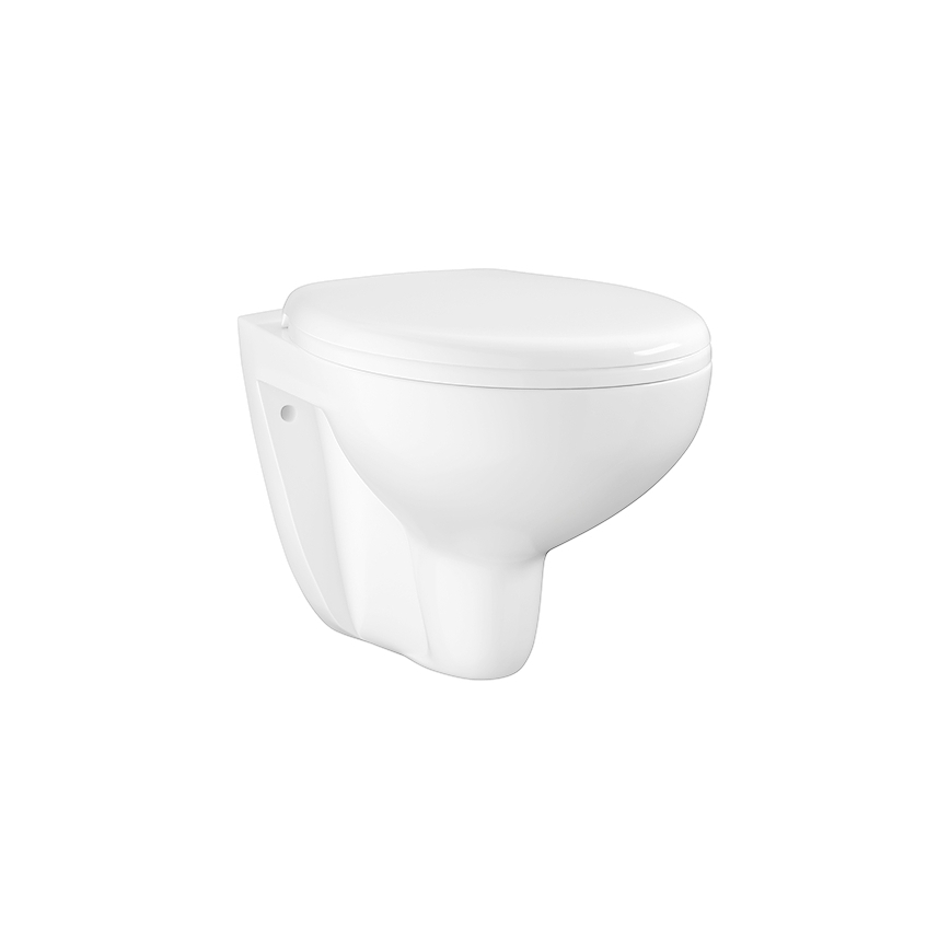 GROHE 39351000 - Seinään asennettava WC-istuin BAU CERAMIC 53,1 × 36,8 × 36,3 cm keramiikka/valkoinen