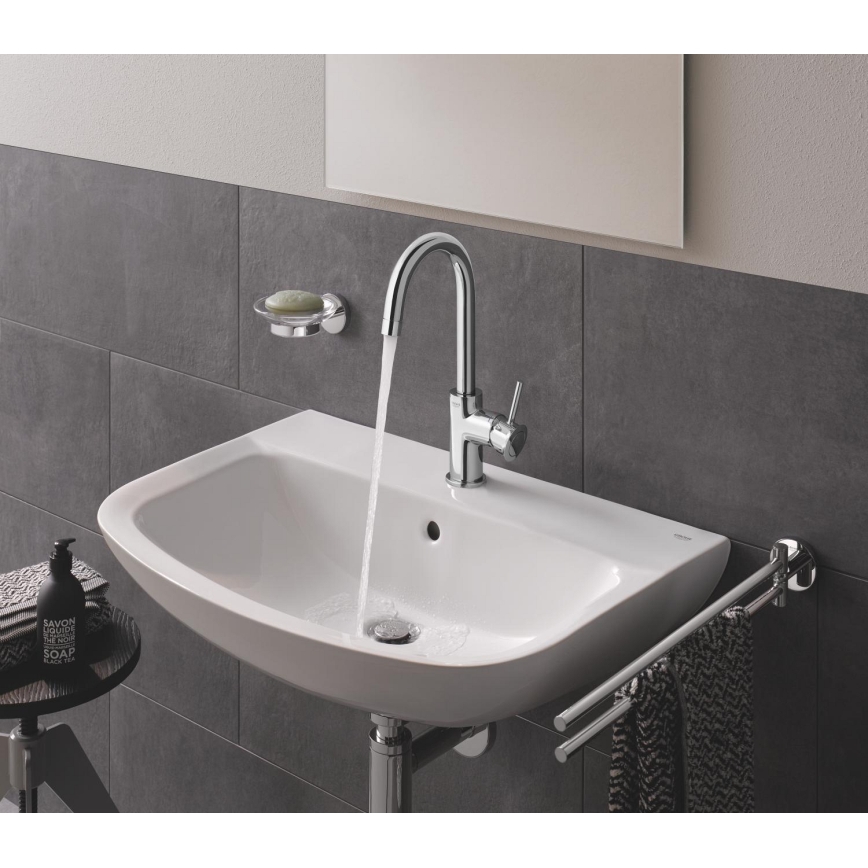 GROHE 39421000 - BAU CERAMIC seinään asennettava pesuallas 609 × 442 mm keramiikka/valkoinen
