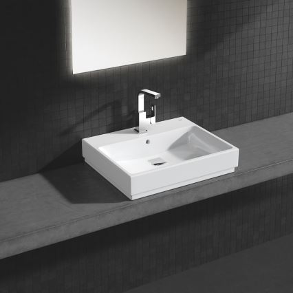 GROHE 3947700H - Pesuallas CUBE CERAMIC 600 × 490 mm keraaminen/valkoinen