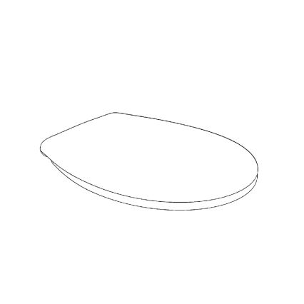 GROHE 39492000 - WC-istuin BAU CERAMIC durovalkoinen