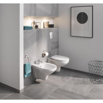 GROHE 39493000 - WC-istuimen kansi BAU CERAMIC durovalkoinen