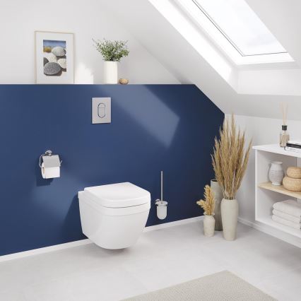 GROHE 39554000 - Seinään asennettava WC-istuin EURO CERAMIC 540 × 374 mm keraaminen/valkoinen