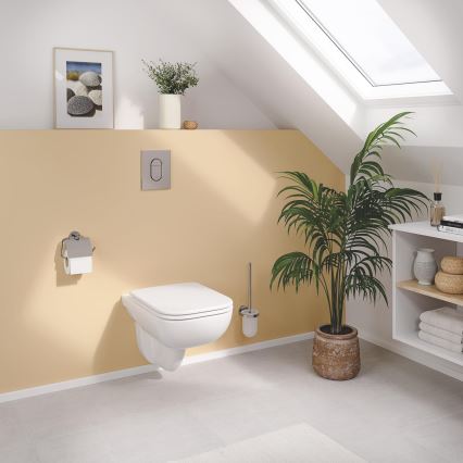 GROHE 39554000 - Seinään asennettava WC-istuin EURO CERAMIC 540 × 374 mm keraaminen/valkoinen