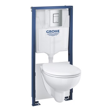GROHE 39586000 - 5-in-1-setti SOLIDO 1,13 m keramiikka/valkoinen