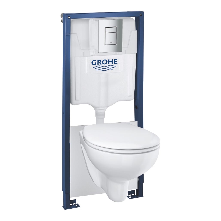 GROHE 39586000 - 5-in-1-setti SOLIDO 1,13 m keramiikka/valkoinen