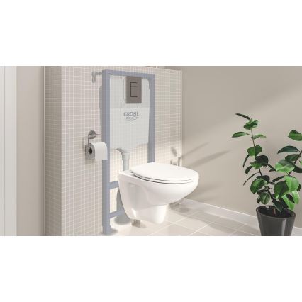 GROHE 39586000 - 5-in-1-setti SOLIDO 1,13 m keramiikka/valkoinen