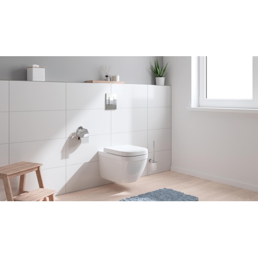 GROHE 39693000 – seinäkiinnitteinen kompakti WC EURO CERAMIC Triple Vortex -huuhtelulla, 53 l, keraaminen/valkoinen