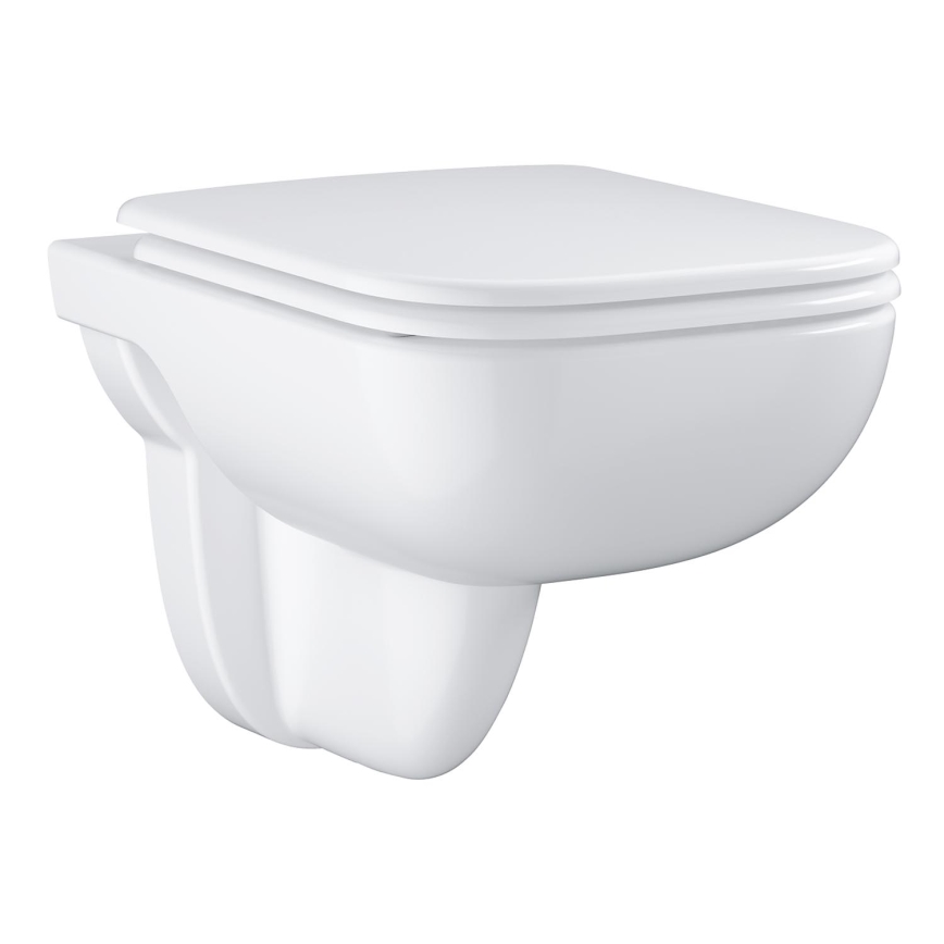 GROHE 39815000 - Seinäkiinnitteinen WC START EDGE 53,8 x 36,5 cm durovalkoinen