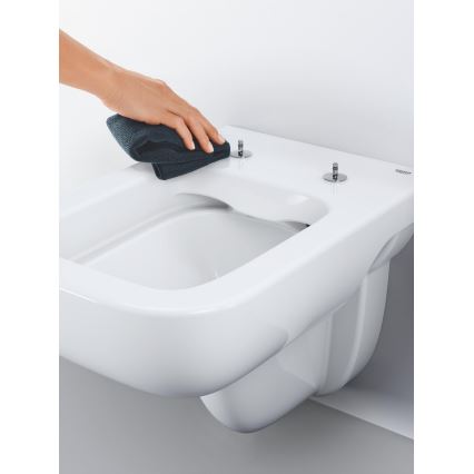 GROHE 39815000 - Seinäkiinnitteinen WC START EDGE 53,8 x 36,5 cm durovalkoinen