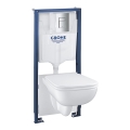 GROHE 39817000 - SOLIDO WC-setti 1,13 m keramiikka/valkoinen