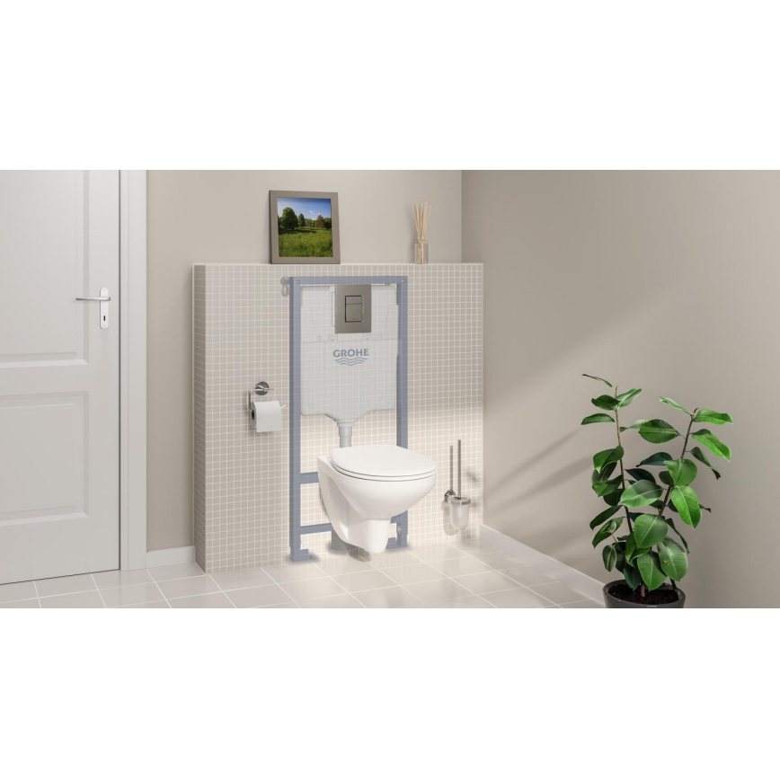 GROHE 39930000 - SOLIDO WC:n 4-in-1-setti, 1,13 m, kiiltävä kromi