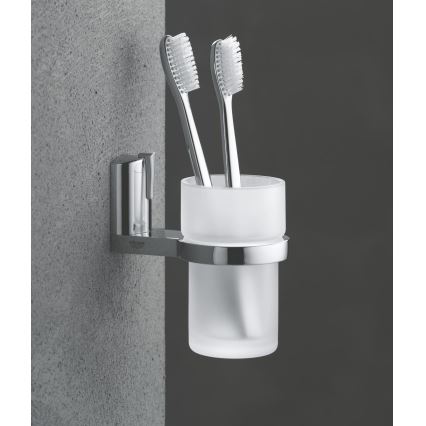 GROHE 40254000 - ALLURE-lasikuppi, satiinipintainen