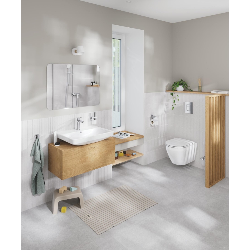 GROHE 40367001 - ESSENTIALS WC-paperiteline 167 x 119 mm kiiltävä kromi