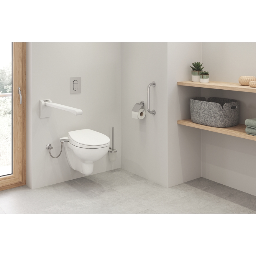 GROHE 40374001 - ESSENTIALS WC-puhdistussarja 12,1 x 39,8 cm kromi