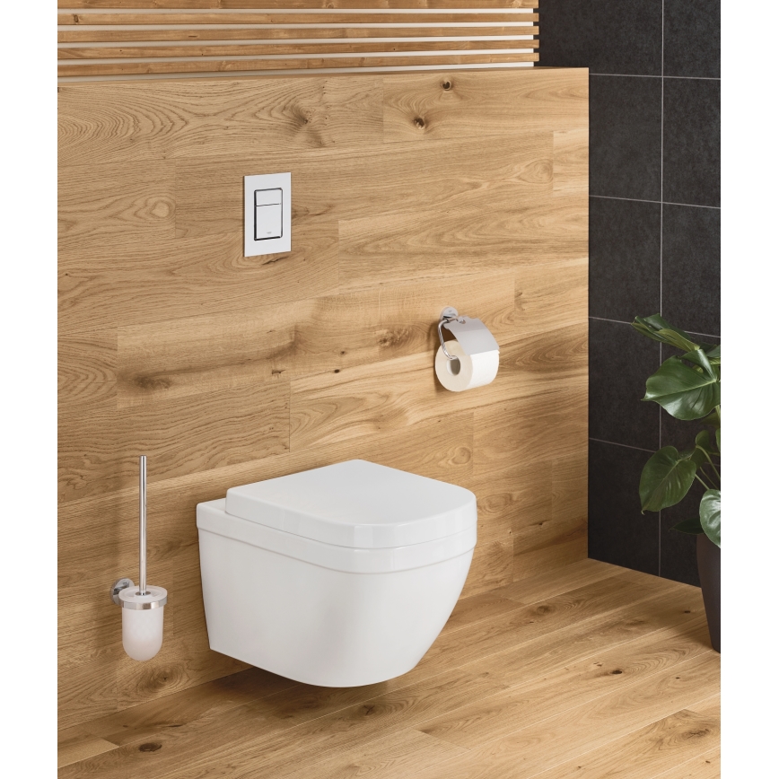 GROHE 40374001 - ESSENTIALS WC-puhdistussarja 12,1 x 39,8 cm kromi