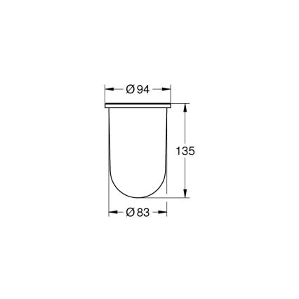 GROHE 40393000 - ESSENTIALS kirkas varalasi